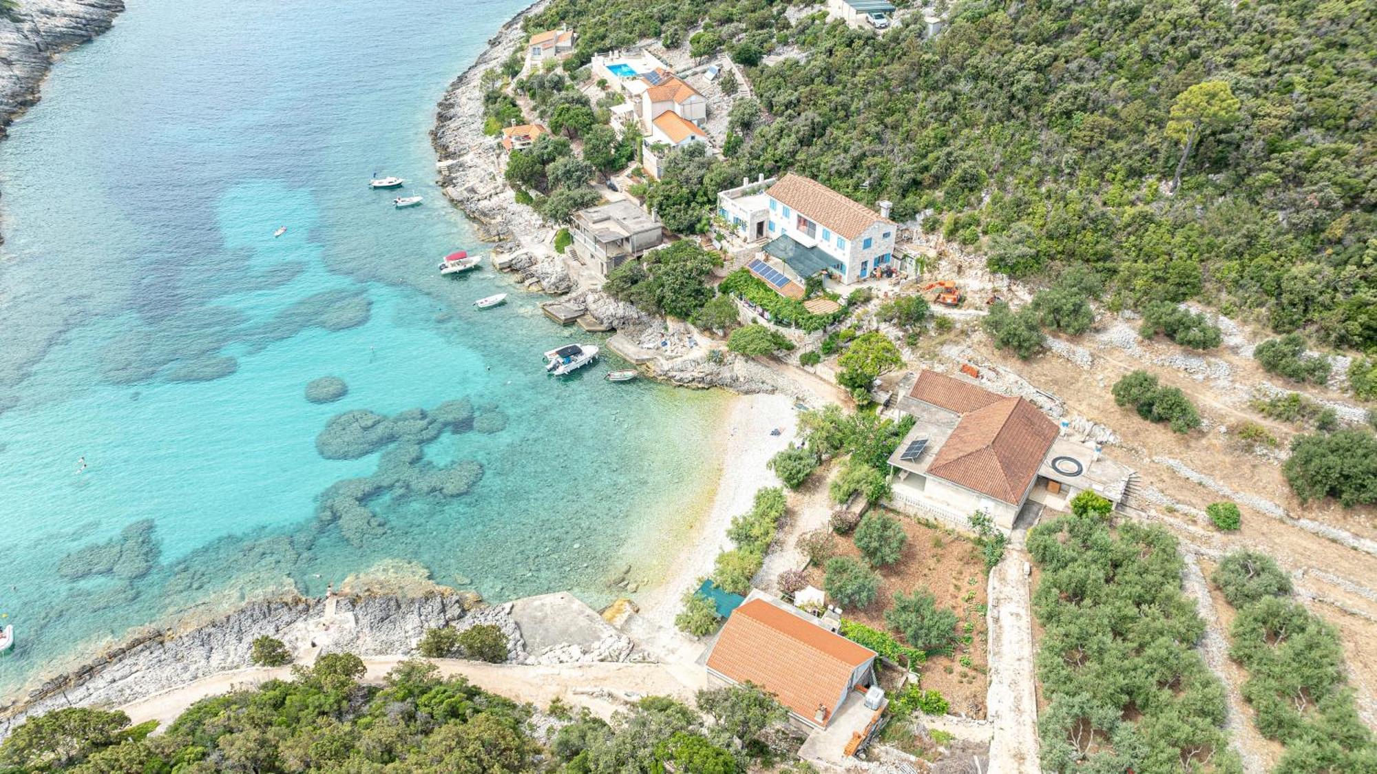 Seaside House For Families With Children Cove Rasohatica, Korcula - 4386 Lumbarda Dış mekan fotoğraf